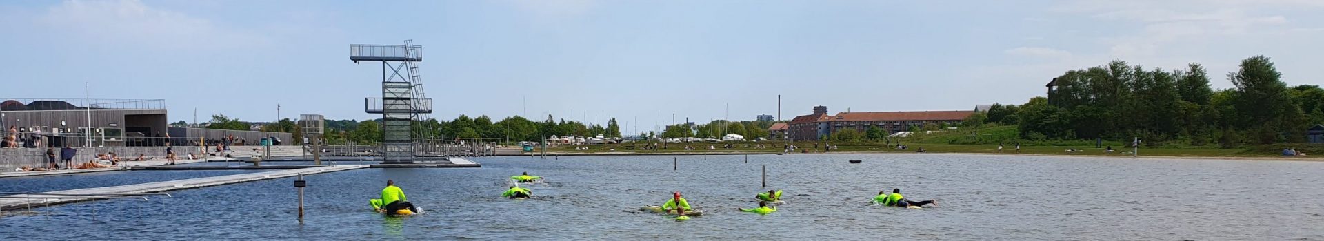 åbent vand livredder Vestre Fjordpark Åbent vand livredderprøve